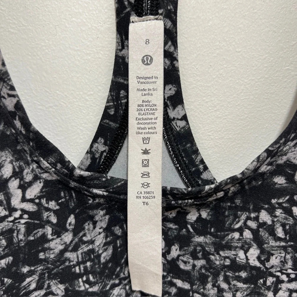 LULULEMON RAZORBACK TANK TOP SIZE 8 - Picture 4 of 9